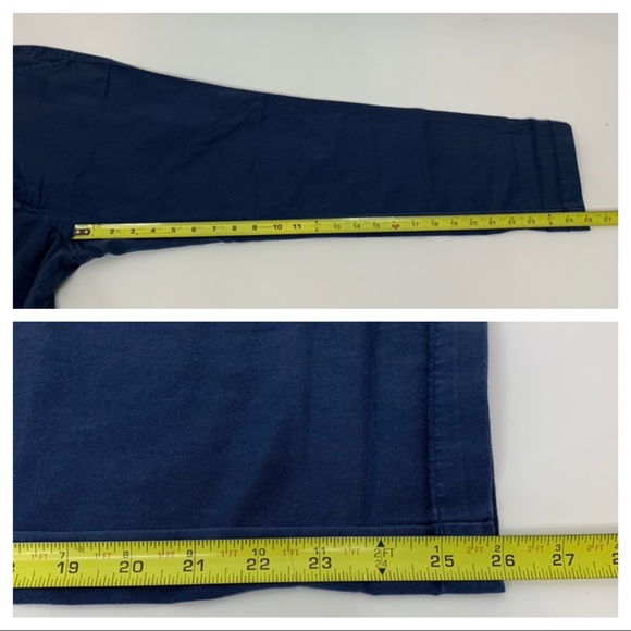 Woolrich Blue Sunday Chino Pants Casual Relaxed Soft New Nwt Size 6 - Picture 15 of 16